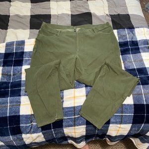green jeggings